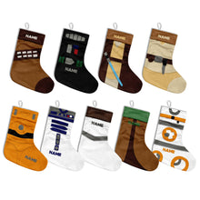Load image into Gallery viewer, Personalized Star Wars Christmas Stockings Unique Family Gift
