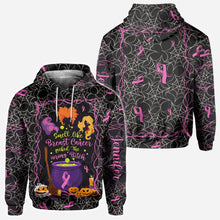 Load image into Gallery viewer, Personalized Breast Cancer Awareness All Over Shirt for Halloween