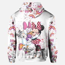 Load image into Gallery viewer, Personalized All-Over Print LGBT Support T-Shirt and Hoodie for Couple Gift