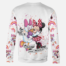 Load image into Gallery viewer, Personalized All-Over Print LGBT Support T-Shirt and Hoodie for Couple Gift