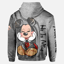 Load image into Gallery viewer, Personalized LGBT Couple Hoodie Custom Name All Over Sweatshirt