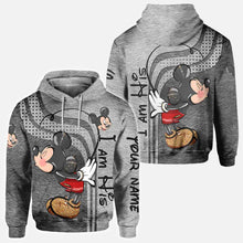 Load image into Gallery viewer, Personalized LGBT Couple Hoodie Custom Name All Over Sweatshirt