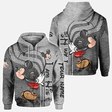 Load image into Gallery viewer, Personalized LGBT Couple Hoodie Custom Name All Over Sweatshirt
