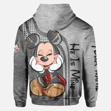 Load image into Gallery viewer, Personalized LGBT Couple Hoodie Custom Name All Over Sweatshirt