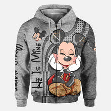 Load image into Gallery viewer, Personalized LGBT Couple Hoodie Custom Name All Over Sweatshirt