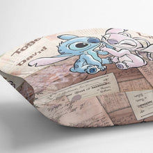 Load image into Gallery viewer, Personalized Couple Ohana Throw Pillow Custom Name Gift