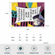 Load image into Gallery viewer, Personalized Couple Blanket Custom Design Gift for Anniversary