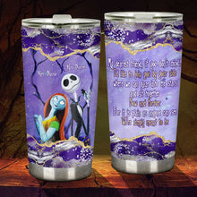 Load image into Gallery viewer, Personalized Nightmare Tumbler Custom Names Couple Gift