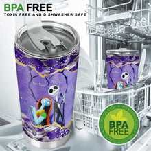Load image into Gallery viewer, Personalized Nightmare Tumbler Custom Names Couple Gift