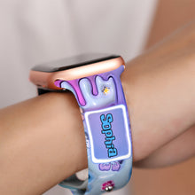 Load image into Gallery viewer, Personalized Ohana Apple Watch Band Custom Name Gift
