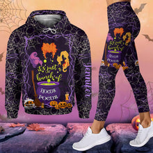 Load image into Gallery viewer, Personalized Hocus Pocus Hoodie and Leggings Set for Women