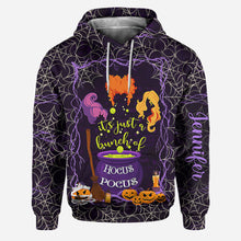Load image into Gallery viewer, Personalized Hocus Pocus Hoodie and Leggings Set for Women