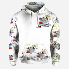 Load image into Gallery viewer, Personalized Autism Awareness Hoodie & Leggings Custom Name Gift