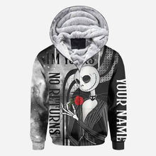 Load image into Gallery viewer, Personalized Nightmare All Over Hoodie for Couples | Custom Name Gift