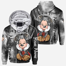Load image into Gallery viewer, Personalized Mickey Mouse All Over T-shirt and Hoodie Gift for Couples