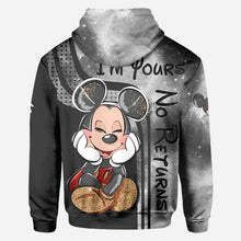 Load image into Gallery viewer, Personalized Mickey Mouse All Over T-shirt and Hoodie Gift for Couples