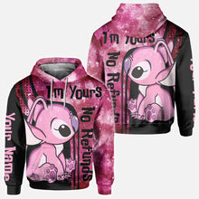 Load image into Gallery viewer, Personalized All Over T-Shirt & Hoodie Cute Design Gift for Couples