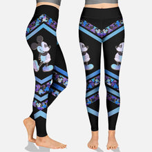 Load image into Gallery viewer, Personalized Disney Mom Hollow Tank & Leggings Set Gift Idea