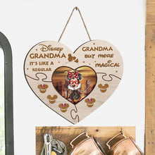 Load image into Gallery viewer, Personalized Wooden Heart Sign for Grandma - Custom Name Gift for Mother's Day