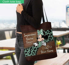Load image into Gallery viewer, Personalized Tote Bag for Nurses with Custom Name Gift