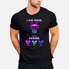 Load image into Gallery viewer, Personalized Father's Day T-shirt & Hoodie Custom Name Gift
