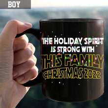 Load image into Gallery viewer, Personalized Christmas Family Mug Custom Name Gift 11oz