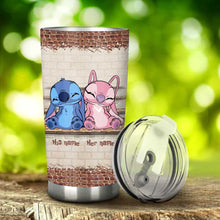 Load image into Gallery viewer, Personalized Ohana Tumbler Custom Name Gift for Couples