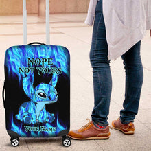 Load image into Gallery viewer, Personalized Ohana Luggage Cover Custom Name Travel Gift