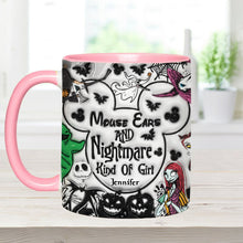 Load image into Gallery viewer, Personalized Mouse Ears Mug Unique Gift for Halloween Lover