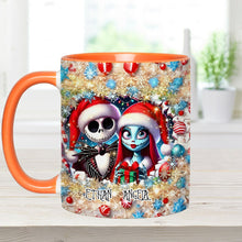 Load image into Gallery viewer, Personalized Nightmare Accent Mug with Custom Names Gift Idea