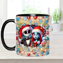 Load image into Gallery viewer, Personalized Nightmare Accent Mug with Custom Names Gift Idea
