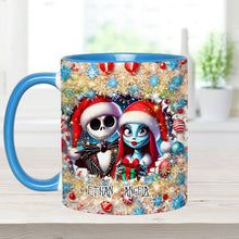 Load image into Gallery viewer, Personalized Nightmare Accent Mug with Custom Names Gift Idea