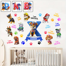 Load image into Gallery viewer, Personalized Kids Wall Decal with Inspirational Quotes for Nursery
