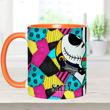 Load image into Gallery viewer, Personalized Nightmare Accent Mug Custom Name Gift for Couples