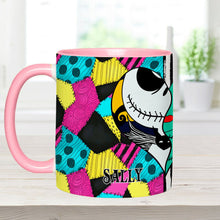 Load image into Gallery viewer, Personalized Nightmare Accent Mug Custom Name Gift for Couples