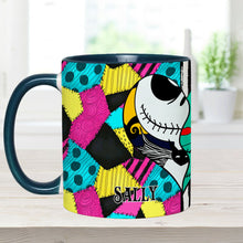 Load image into Gallery viewer, Personalized Nightmare Accent Mug Custom Name Gift for Couples