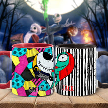 Load image into Gallery viewer, Personalized Nightmare Accent Mug Custom Name Gift for Couples