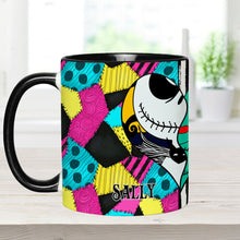 Load image into Gallery viewer, Personalized Nightmare Accent Mug Custom Name Gift for Couples