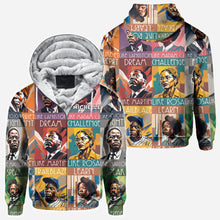 Load image into Gallery viewer, Personalized All Over Shirt Featuring African American Icons for Unique Gifts