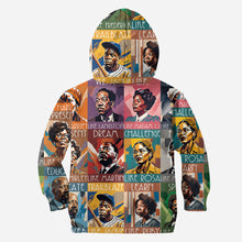 Load image into Gallery viewer, Personalized All Over Shirt Featuring African American Icons for Unique Gifts