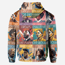 Load image into Gallery viewer, Personalized All Over Shirt Featuring African American Icons for Unique Gifts