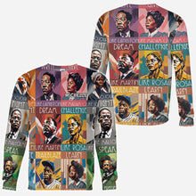 Load image into Gallery viewer, Personalized All Over Shirt Featuring African American Icons for Unique Gifts