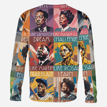 Load image into Gallery viewer, Personalized All Over Shirt Featuring African American Icons for Unique Gifts