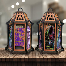 Load image into Gallery viewer, Personalized Laser Cut Wooden Lantern with Custom Design for Home Décor