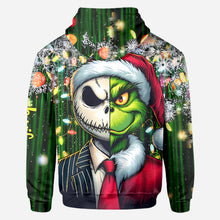Load image into Gallery viewer, Personalized Grinch All-Over Shirt Custom Gift for Christmas