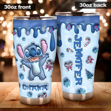 Load image into Gallery viewer, Personalized Ohana Tumbler Custom Name Gift for Birthdays