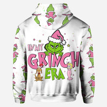 Load image into Gallery viewer, Personalized Grinch Era Christmas Hoodie and Leggings Set