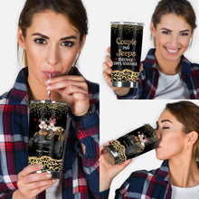 Load image into Gallery viewer, Personalized Couple Tumbler with 3D Print Custom Names Gift