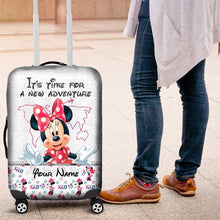 Load image into Gallery viewer, Personalized Mouse Luggage Cover Custom Name Travel Gift