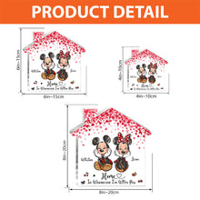 Load image into Gallery viewer, Personalized Home Is Wherever I'm With You Acrylic Plaque Gift for Couple